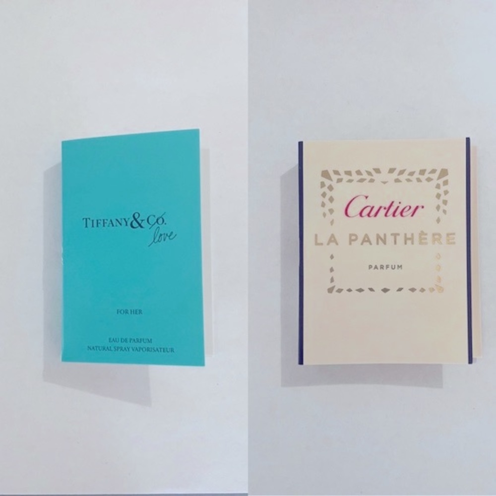 Tiffany & Cartier Sample Bundle | Bath & body